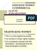 Women Trafficking for Commercial Sexual Exploitation
