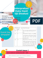 Interpretasi Data Hasil Uji Disolusi - Kelompok 6 - Reguler Pagi A 2018