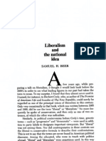 Liberalism and the National Idea