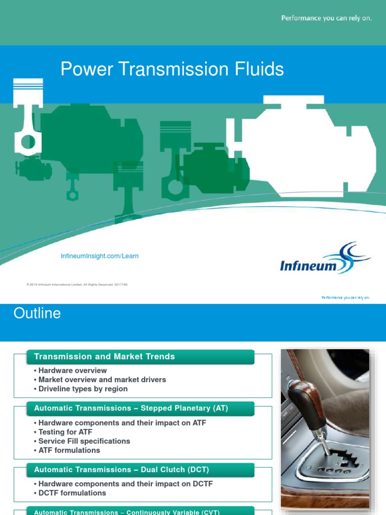 05 Power Transmission Fluids Southern Asia 2019 | PDF | Automatic ...