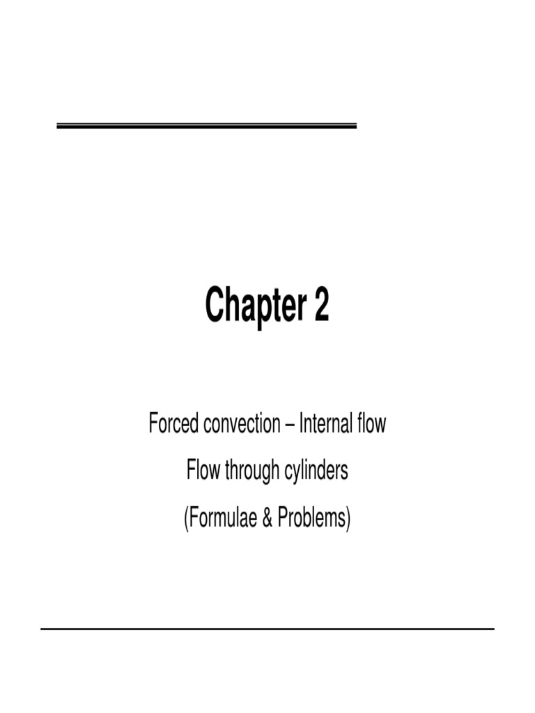Convective Heat Transfer in Pipes | PDF | Fluid Dynamics | Heat Transfer