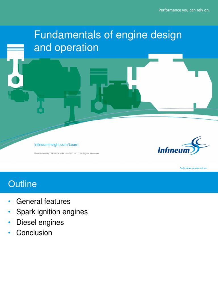 Fundamentals of Engine Design and Operation: © INFINEUM INTERNATIONAL ...