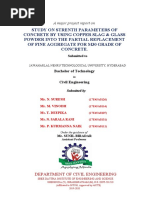 M.Tech Structural Engineering Project List | PDF | Concrete | Road Surface