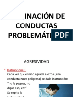 Eliminación de Conductas Problemáticas