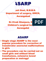 Dr. Amit Goel, M.B.B.S. Department of Surgery, GMCH, Aurangabad DR - Vivek Gharpure, M.Ch. Children's Surgical Hospital Aurangabd