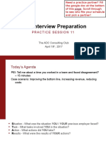 Case Interview Preparation: Practice Session 11