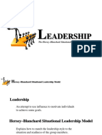 Eadership: The Hersey-Blanchard Situational Leadership Model