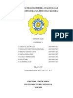 Kimia Analisis Dasar Kelompok 3