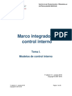 Tema I Módelos de control interno