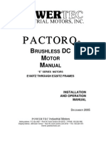 Paqtorq E-Series Motor Manual