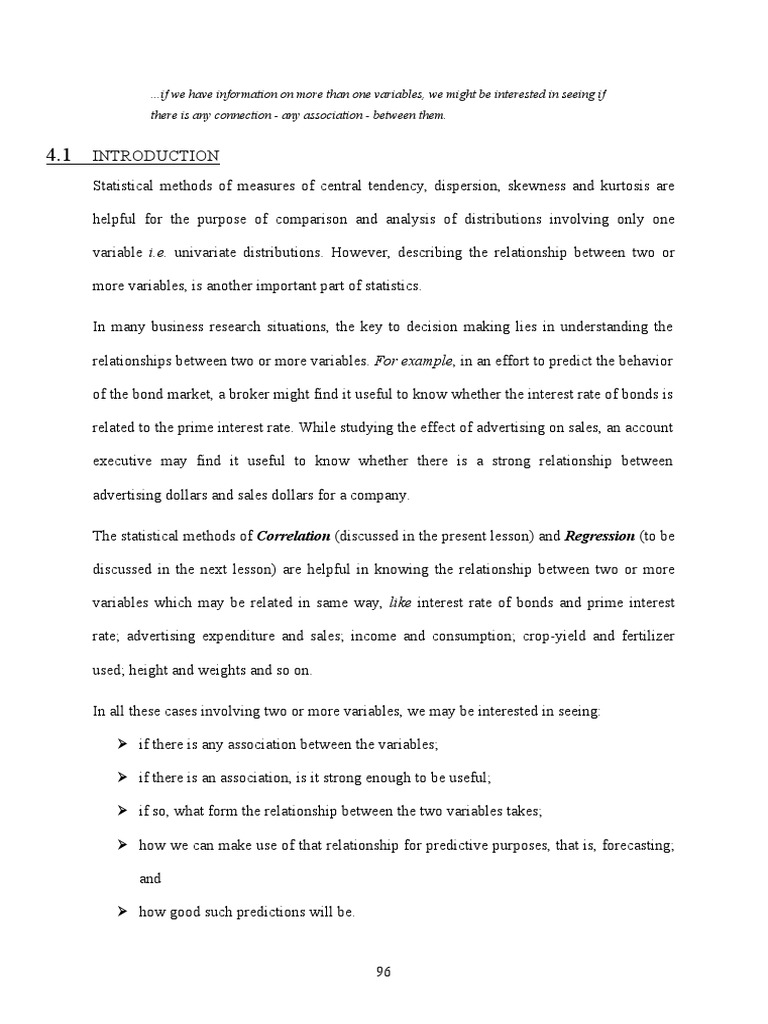 Correlation Analysis PDF | PDF | Correlation And Dependence | Causality