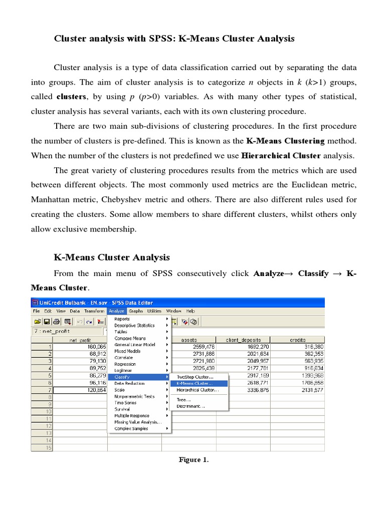 Interpreting K-Means Cluster Analysis in SPSS | PDF | Cluster Analysis ...