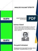 Analisis Kalimat Efektif PDF