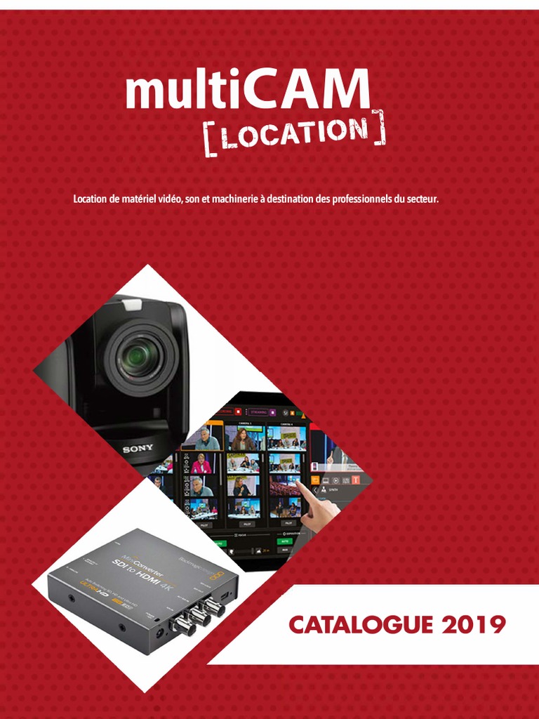 Catalogue Multicam Location PDF | PDF | Vidéo | Informatique et ...
