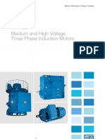 WEG Medium and High Voltage Three Phase Induction Motor 632 Brochure English