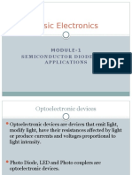 Basic Electronics: Module-1 Semiconductor Diodes and Applications