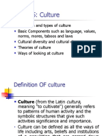 Sociology - Session 5 - Culture
