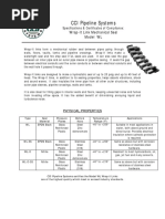 CCI Pipeline Systems: Wrap-It Link Mechanical Seal Model WL