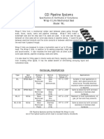 CCI Pipeline Systems: Wrap-It Link Mechanical Seal Model WL