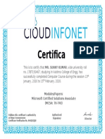 Completion Certificate