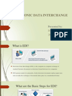 Electronic Data Interchange: Presented by