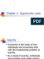 Chapter 2: Opportunity Costs