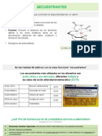 Aditivos Secuestrantes