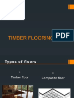 TIMBER FLOORING TYPES AND CONSTRUCTION DETAILS