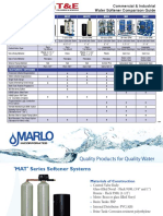 Commercial & Industrial Water Softener Comparison Guide: Model MAT MGT Mgte MRG MR MHC