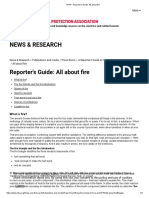 NFPA - Reporter's Guide - All About Fire