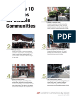The AIA's 10 Principles For Livable Communities