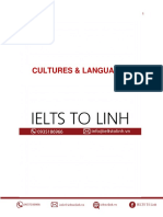 Từ vựng chủ đề Cultures Languages IELTS Tố Linh