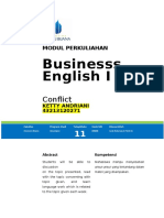 Businesss English I: Conflict