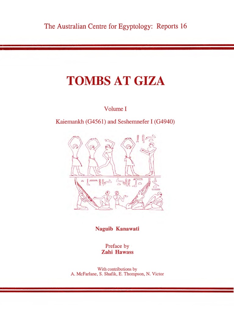 Tombs at Giza 1 PDF | PDF | Ancient Egypt