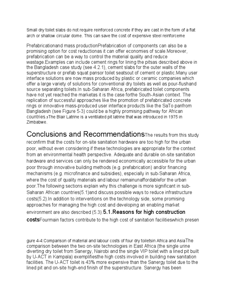 TOILET PIT LATRINE - Individual - 2020 | PDF | Sanitation | Toilet