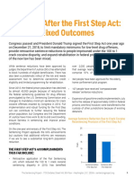 One Year After The First Step Act: Mixed Outcomes