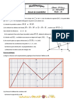 Devoir de Contrôle N°1 - Math - 3ème Sciences Exp (2010-2011) MR Salhi Noureddine