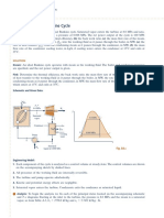 Example Simple Rankine cycle