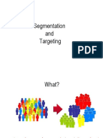 Segmentation and Targeting