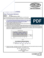 F-P - DCS Bulletin S-DGEN-07-02 Oven Thermostat Calibration