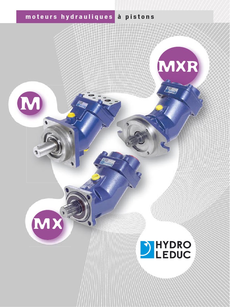 Moteurs hydrauliques à pistons Guide complet PDF Pompe Piston — free download