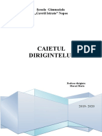 Caietul Dirigintelui - 2013 - 2014