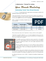 Determining Inside Hose Stream Demands