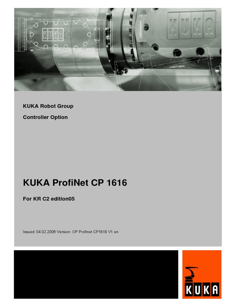 Kuka Profinet CP 1616: Kuka Robot Group Controller Option | PDF ...