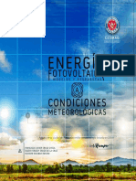 Energia Fotovoltaica Modelos y Respuestas A Condiciones Meteorologicas