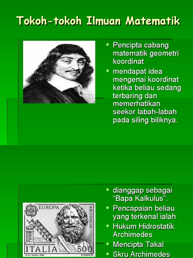Tokoh Tokoh Ilmuan Matematik Pdf
