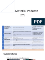 Kimia Material Padatan - Lecture 12 PDF