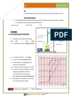 Cours - Chimie - Dosage Acide-Base - Bac Math, Sciences Exp (2016-2017) MR Afdal Ali