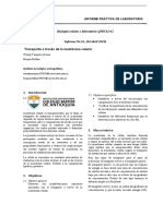 Transporte a través de la membrana celular: Osmosis y plasmólisis