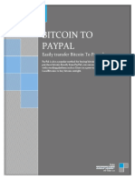 Bitcoin To Paypal